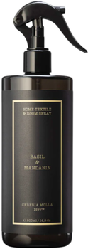Aromatyczny spray Cereria Molla Basil & Mandarin do tkanin 500 ml (8424405010228)