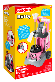 Ігровий набір Casdon Trolley Hetty Deluxe Порохотяг з аксесуарами 67550 (5011551000710)