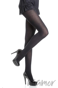 Колготки хлопковые Golden Lady Warmy 5 Nero