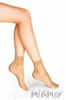 Носки женские прозрачные Lores Rosalie 15 den One Size Natural