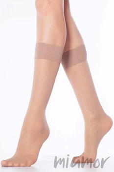 Гольфи жіночі прозорі Lores Melanie 15den One Size Visone
