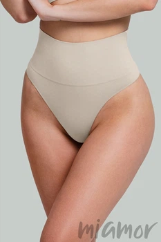 Трусики-стрінг коригуючі Giulia String Shapewear Light Nude S/M Світло-бежеві