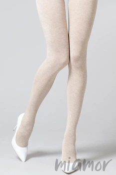 Теплые мягкие колготки из вискозы Giulia Cashmere Touch 180 4 Sand