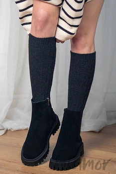 Гольфы теплые шерстяные Lambswool 96002 One Size Черные