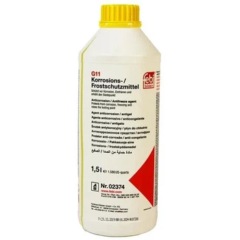 Концентрат антифризу Febi G11 (жовтий) (1,5л.)