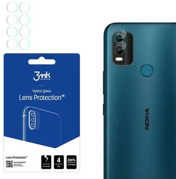 Комплект захисного скла 3MK Lens Protection для камери Nokia C21 Plus (5903108463898)