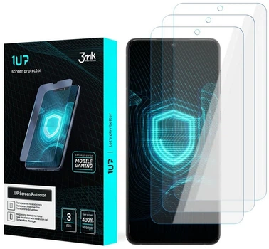 Комплект захисних плівок 3MK 1UP screen protector для Samsung Galaxy S23 Ultra (SM-S918) 3 шт (5903108512534)