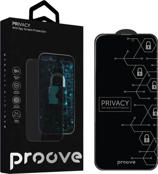 Защитное стекло для смартфона Apple iPhone 14 Pro Max Proove Privacy Black (573530001)