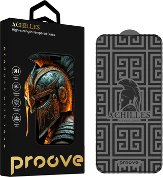 Защитное стекло Proove Achilles для смартфона Apple iPhone 14 Pro/15/16 Black (576900001)