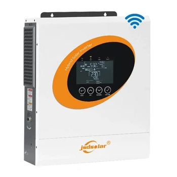 Гибридный солнечный инвертор Jsdsolar 6.5KW 48V 230VAC On/Off Grid Pure Sine Wave Wifi Monitor MPPT 120A PV 9000W