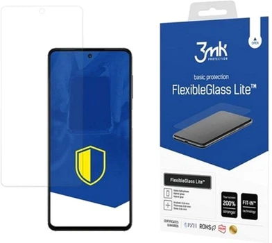 Szkło hybrydowe 3MK FlexibleGlass Lite do Samsung Galaxy M52 5G (5903108440585)