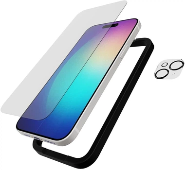 Захисне скло Tech21 Impact Glass with Camera Protector для Apple iPhone 15 Plus (5056586726730)