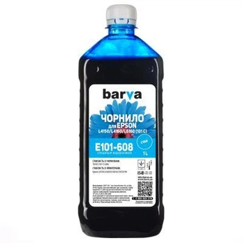 Чернила Barva EPSON L4150/L4160 (101) 1л CYAN