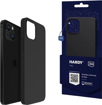 Панель 3MK Hardy Case z MagSafe для Apple iPhone 15 Графітовий (5903108527286)