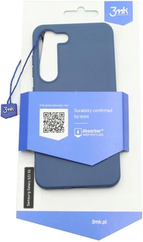 Панель 3MK Matt Case для Samsung Galaxy S23 5G Чорниця (5903108494229)