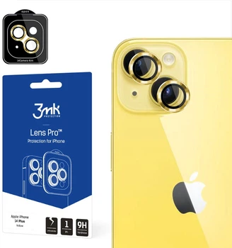 Захисне скло 3MK Lens Protection Pro для камери iPhone 14 Plus з монтажною рамкою (5903108519328)