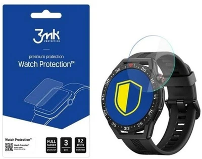 Захисне скло 3MK Watch Protection для Huawei Watch GT 3 SE 46 мм 3 шт (5903108495059)