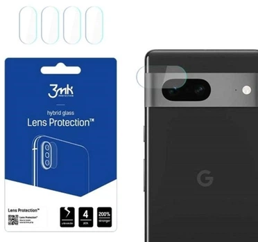 Zestaw szkieł hartowanych 3MK Lens Protection na aparat Google Pixel 7 5G 4 szt (5903108495912)