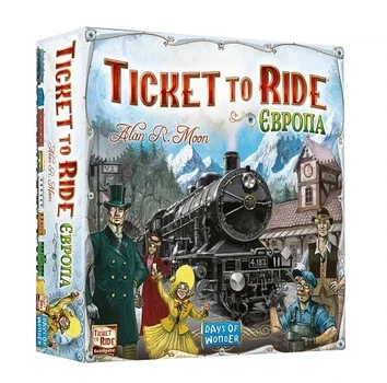 Настільна гра Квиток на потяг: Європа (Ticket to Ride. Europe)