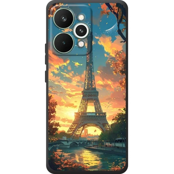 Силіконовий Чохол з Картинкою для Realme 15 Pro Принт (Париж, Ейфелева Вежа) (70373-ysm037)