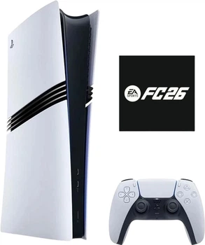 Ігрова приставка Sony PlayStation 5 Pro Digital Edition 2 TB + FC26 (711719024118)