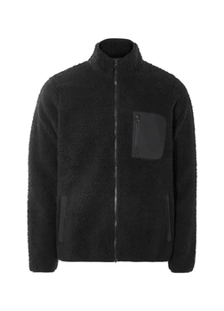 Куртка кофта тедди из искусственной овчины шерпа для мужчин Livergy XL (56-58) черный (14501)