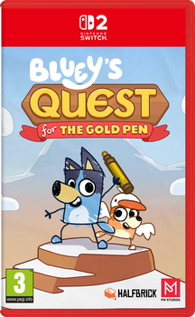 Gra Nintendo Switch 2 Bluey's Quests for the Gold Pen (Kartridż) (5056635621870)