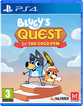 Игра PS4 Bluey's Quests for the Gold Pen (Blu-ray диск) (5056635621986)