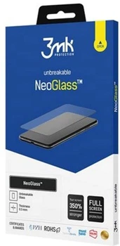 Захисне скло 3MK NeoGlass для iPhone 14 Pro Black (5903108487108)