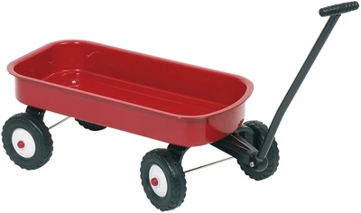 Металлическая детская тележка Goki Metal Wheelbarrow 14060 (4013594140607)