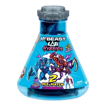 Игровой набор MrBeast Lab Лаборатория Гиперслияния Пантера-Паук-Дракон (124629)