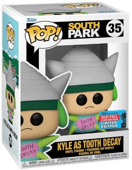 Фигурка Кайл в роли Зубного Налета — Funko Pop! TELEVISION: SOUTH PARK — KYLE AS TOOTH DECAY #35