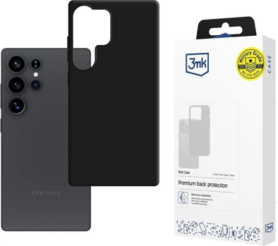 Панель 3MK Matt Case для Samsung Galaxy S25 Ultra Black (5903108611749)