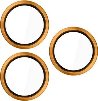 Szkło hartowane 3MK Hardy Lens Protection Pro do Apple iPhone  17 Pro/17 Pro Max  Orange (5903108670081)