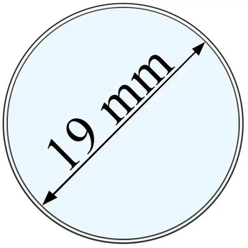 Капсула для зберігання монет з внутрішнім діаметром 19 мм
