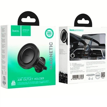 Автотримач для телефону магнітний HOCO H56 Black