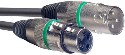 Микрофонный кабель Stagg SMC6 GR 6 м Black