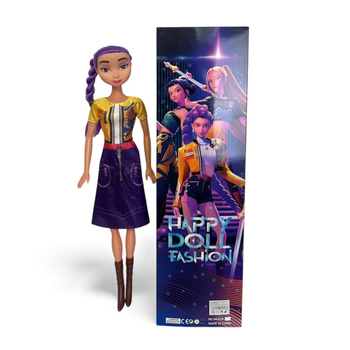 Музыкальная кукла Руми Rumi K-Pop Demon Hunters Кейпоп охотники на демонах, высота-50 см в подарочной коробке