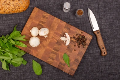 Торцевая разделочная доска из дуба PAV-Wood 20х30х2.5 см