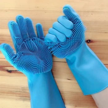 Силіконові рукавички для миття посуду Better Glove EL-1313