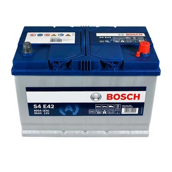 Автомобильный аккумулятор BOSCH EFB Asia 85Ah 800A R+ 0092S4E420