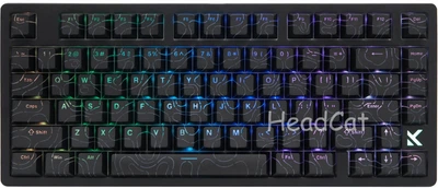 Магнітна ігрова клавітура MCHOSE JET 75 Black contour , 80 keys, 8000Hz/s. Switch 0.005mm, RGB підсвітка