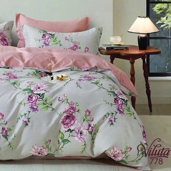 Комплект постільної білизни Viluta Полуторний Сатин Twill 778