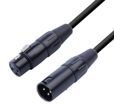 Микрофонный кабель балансный XLR Male — XLR Female ABCCABLS MA009-L6 6м