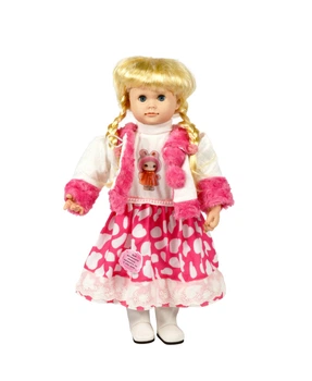 Лялька Limo Toy інтерактивна Соломія вірші пісні музика міміка диктофон 5751W