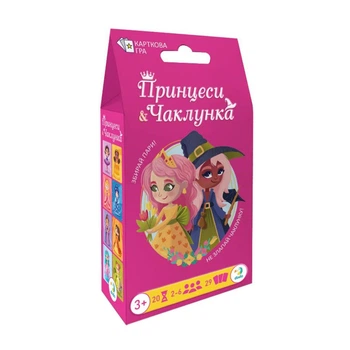 Карткова гра "Принцеси та Чарівниця" 301234, 29 карток