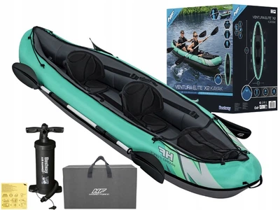 Надувний каяк на 2 особи Ventura Bestway 65052 Pump Paddle Bag МОДЕЛЬ 2025