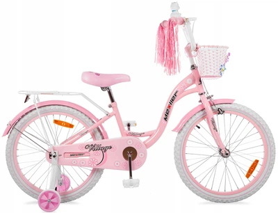 Дитячий велосипед 20 дюймів для дівчинки Mexller Village Powder Pink Bicycle