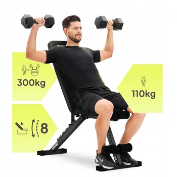 Лава для вправ Zipro Stride Adjustable Folding Exercise Bench