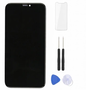 Дисплей iPhone X black модуль сенсор iPhone экран LCD для iPhone тачскрин стекло сенсор на iPhone защитное стекло в подарок High Copy PAVLYSH (PD-01)